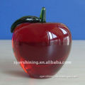 Delicate Red Crystal Apple for Holiday Gifts